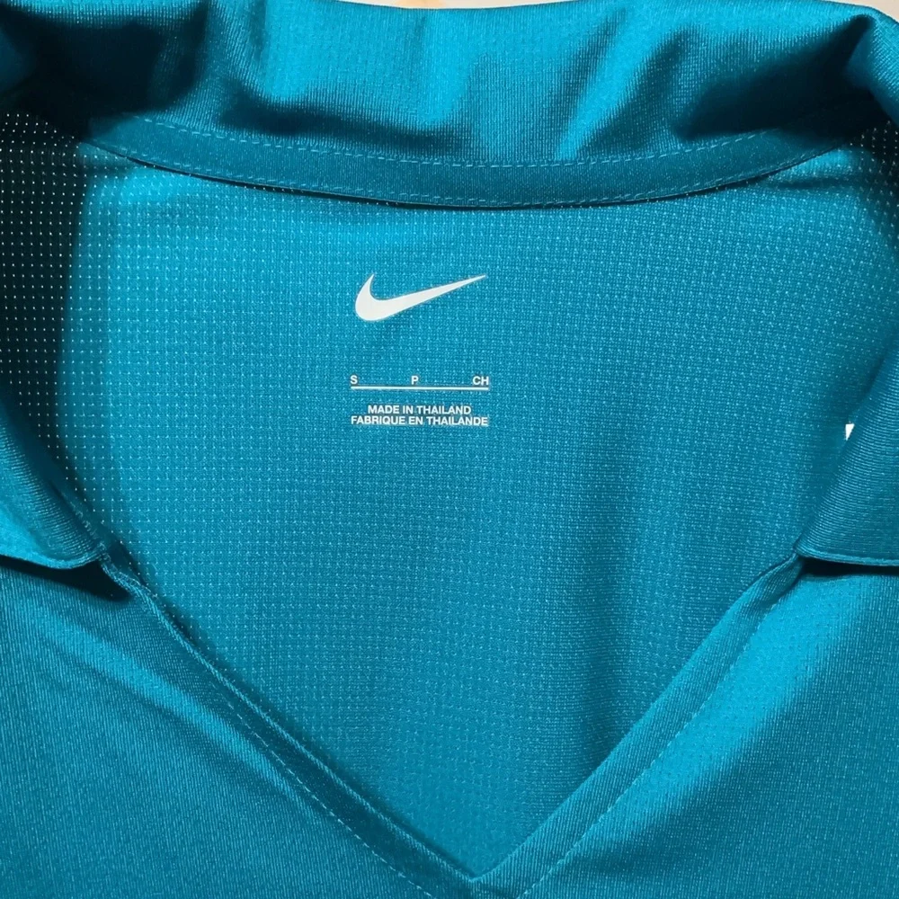 Nike Teal Short Sleeve Polo